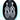 Pair of diamond bikini jewelry earrings on a black oval background