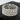 A clear rhinestone mesh bikini competition bracelet with silver plating, displayed on a reflective surface.