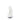 Strapless clear high-heeled bikini competition heels shoe with white sole on a white background.
