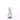 Ankle strap clear high-heeled bikini competition heels shoe with 'Fabulicious' branding on a white background