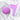The image shows two silicone funnels in pink and purple colors with a matching storage case, displayed on a reflective surface.