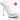 Clear high-heeled sandal and bikini competition heels with 'Fabulicious' branding on a white background.