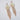A pair of Aaliyah clear ab gold dangle rhinestone bikini jewelry earrings displayed on a white surface, featuring a vine of marquise-cut Cubic Zirconia with gold rhinestones.