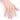 A clear silver marquise stretch rhinestone bikini jewelry ring with a stretchable design, displayed on a mannequin finger.