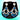 GALAXY 2.0 - clear & peacock blue crystal rhinestone statement earrings (silver)