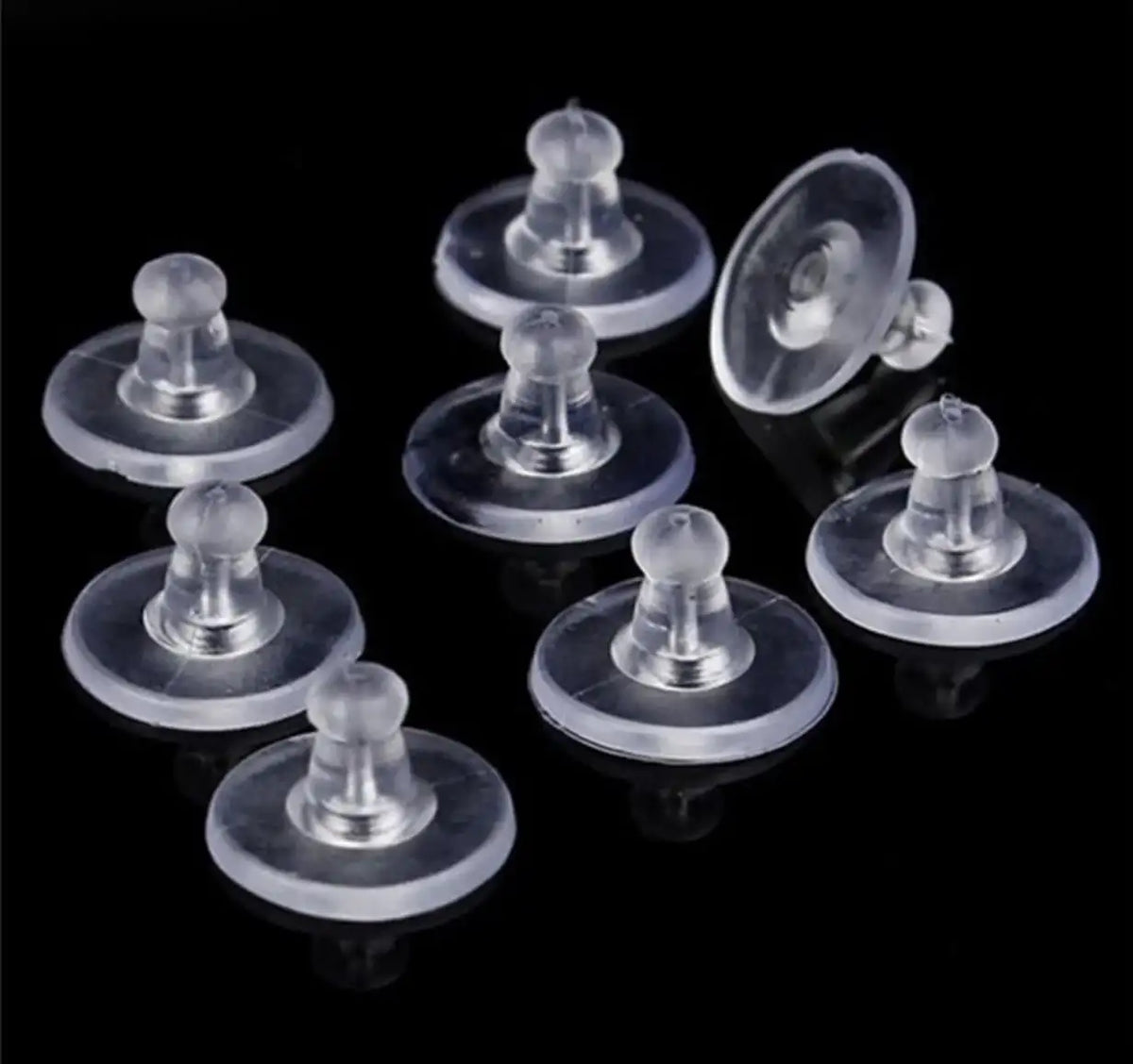 Silicone Earring Stopperz (6 Pairs)