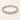 Lola Clear Rhinestone Bubble Stretch Bracelet – Silver Competition Bracelet