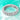 ANYA - clear round rhinestone stretchable bracelet (silver)