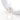AURORA – Clear Crystal Rhinestone Floral Cluster Stretch Ring -Gold