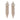 J’ADORE AB & Clear Rhinestone Gold-Tone Competition Earrings