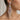 Enchanted clear & AB rhinestone dangle earrings - gold competition jewelry