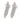 J'ADORE - clear ab silver rhinestone dangle earrings