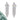 J'ADORE - clear ab silver rhinestone dangle earrings