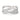 JEWEL - clear rhinestone criss cross adjustable bracelet (silver)