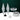 REI REI - clear rhinestone 4 piece competition jewelry set-silver