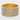 A stretch rhinestone bikini jewelry bracelet with blue and clear rhinestones on a golden finish, displayed on a white surface.
