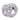 PORSHA- ab double open circle rhinestone ring-silver