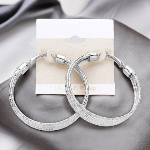 Tatum - 14K Gold Filled Layered Metal Hoop Earrings